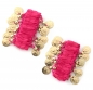 Preview: Belly Dance Handkette Armband Handschmuck in pink